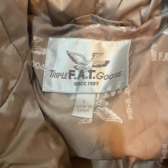 Triple F.A.T Goose Down Puffer Utility Ski Winter Jacket - Picture 2 of 10
